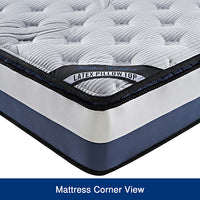 Thumbnail for King Mattress Latex Pillow Top Pocket Spring Foam Medium Firm