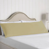 Thumbnail for Artex 100% Cotton Body Pillowcase Light Taupe