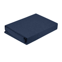 Thumbnail for Artex Microfibre Sheet Set Double Navy