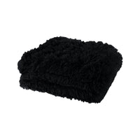 Thumbnail for Lucia Nutural Collection Shaggy Throw Rug 127 x 152cm Black