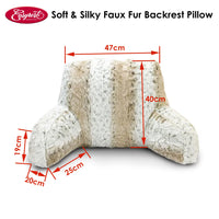 Thumbnail for Easyrest Soft & Silky Faux Fur Backrest Pillow