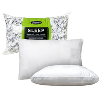 Thumbnail for Easyrest Sleep Twin Pack Gusseted Medium Standard Pillows