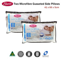 Thumbnail for Easyrest Two Microfibre Standard Gusseted Pillows