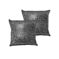 Thumbnail for Accessorize Pair of Leopard Black Sequined European Pillowcases