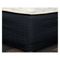 Thumbnail for Easy Fit Quilted Valance Black - Single