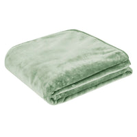 Thumbnail for J.Elliot Home 450gsm Solid Faux Mink Blanket Sage