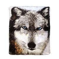 Thumbnail for J.Elliot Home 350gsm Wolf Photo Mink Blanket