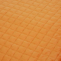 Thumbnail for J.Elliot Home Adela Mustard Velvet Quilted Coverlet Set Queen/King