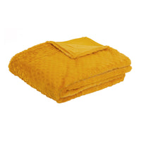 Thumbnail for J.Elliot Home Azariah Plush Throw Mustard