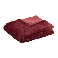 Thumbnail for J.Elliot Home Azariah Plush Throw Red