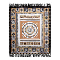 Thumbnail for J Elliot Home Kasbah Luxury Fringe Throw 130 x 160cm Black