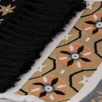 Thumbnail for J Elliot Home Kasbah Luxury Fringe Throw 130 x 160cm Black