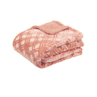 Thumbnail for J.Elliot Home Vida Microplush Throw Clay Pink