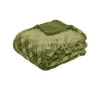 Thumbnail for J.Elliot Home Vida Microplush Throw Olive