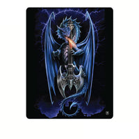 Thumbnail for Anne Stokes Power Chord Polar Fleece Throw