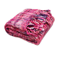 Thumbnail for Rans Oslo Knitted Weave Throw 127x152cm - Barbie Doll