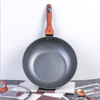 Thumbnail for Justcook 30cm JSHS-IH4930C-1 Marble Wok Stirfry Pan