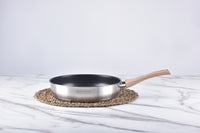 Thumbnail for Kylin 304 Stainless Steel Mousse Frying Pan 24cm