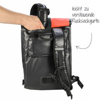 Thumbnail for Water resistant bike pannier bag, 23L