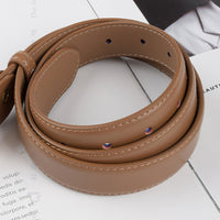 Thumbnail for Classic Leather Belts for Women, Joyreap Genuine Leather Womens Belts with Gold Buckle