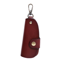 Thumbnail for Genuine Leather Wallet Purse Bag Case Holder Key Ring Pouch Bag Safe Hanger