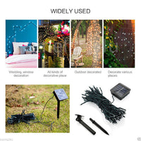 Thumbnail for Solar Fairy String Led Lights 12M-32M Outdoor Garden Christmas Party Decor(12M100Led)