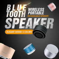 Thumbnail for Bluetooth Speakers Portable Wireless Speaker Music Stereo Handsfree Rechargeable (Pink)