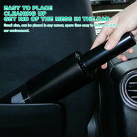 Thumbnail for Wireless Charge 6000Pa Suction Powerful Portable Car Vacuum Cleaner Home Duster(Black)