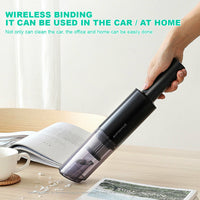 Thumbnail for Wireless Charge 6000Pa Suction Powerful Portable Car Vacuum Cleaner Home Duster(Black)