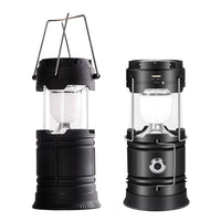 Thumbnail for LED Camping Lamp Solar Powered Rechargeable USB Torch Waterproof Emergency Light Lantern