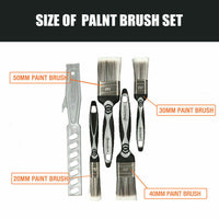 Thumbnail for 5Pc Paint Brushes Set Artist Acrylic Staining Home Garden Painting Handy Tool