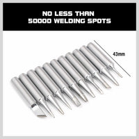 Thumbnail for 11Pc Soldering Iron Tips Solder Rework Lead Free Hakko Soldering Station AU