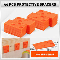 Thumbnail for HORUSDY 48Pc Laminate Wood Flooring Installation Kit Tapping Block Rubber Mallet