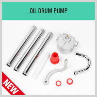 Thumbnail for Aluminium Rotary Drum Pump Diesel Fuel Kero Oil Petrol 44 Gallon Drum Hand Pump