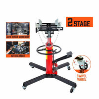 Thumbnail for Transmission Jack Stand Lifter Hoist 0.5 Ton 1100LB Car Hydraulic Jack