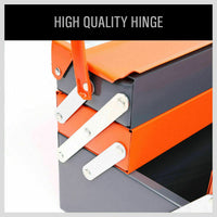 Thumbnail for 5-Tray Steel Cantilever Tool Storage Box Portable Parts Organiser Carry Holder