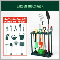 Thumbnail for Rolling Garden Tools Storage Rack Long Short Handles Organizer Holders Fits 40