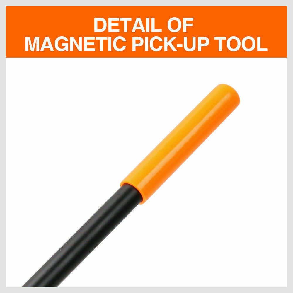 Large Magnetic Pick Up Tool Extra Long Telescopic Hold 30kg Extensible 60-100cm