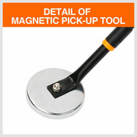 Thumbnail for Large Magnetic Pick Up Tool Extra Long Telescopic Hold 30kg Extensible 60-100cm