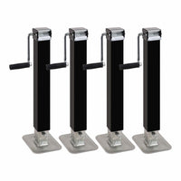 Thumbnail for 4x Trailer Caravan Canopy Jack Leg Stand Heavy Duty 3175KG 7000lbs Side Handle