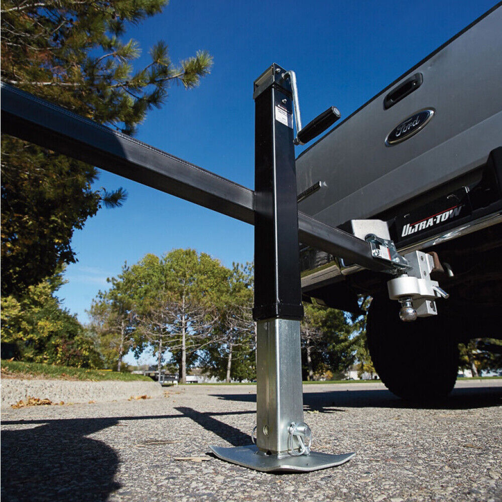 4x Trailer Caravan Canopy Jack Leg Stand Heavy Duty 3175KG 7000lbs Side Handle