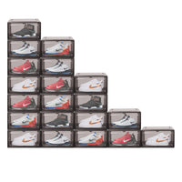 Thumbnail for 5Pcs Premium Acrylic Shoe Box Sneaker Display Storage Case  Boxes Magnetic Door Au