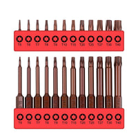 Thumbnail for 24Pc Torx Bit Set Star Head Screwdriver Bit Long Security Temper Proof T5-T40