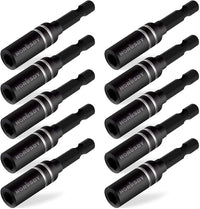 Thumbnail for 10Pc Magnetic Extension Socket Drill Bit Holder 1/4