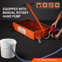 Thumbnail for HORUSDY 76L Low Profile Waste Oil Drainer Mobile Workshop Pump Vehicle 4WD Truck