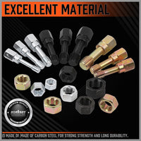 Thumbnail for 48-Pieces SAE and Metric Thread Restorer Kit Fractional Metric Thread Restorer