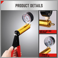 Thumbnail for HORUSDY Hand Held Vacuum Pump Brake Bleeder Pressure Tester Vacuum Gauge Kit