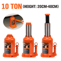 Thumbnail for 10 Ton Hydraulic Bottle Jack w/Safety Valve Car Van Truck Caravan Lift SUV 4WD