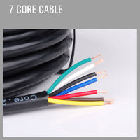 Thumbnail for 50M X 7 Core Wire Cable Trailer Cable Automotive Boat Caravan Truck Coil V90 PVC