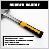 Thumbnail for 2LB+3LB Steel Hammer Double Octagonal Heavy Duty Solid Forged Rubber Grip Handle